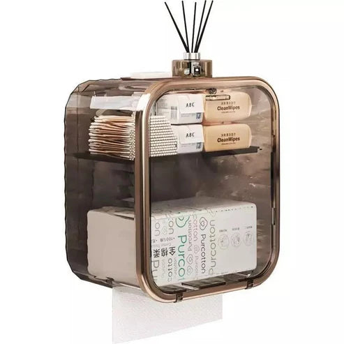 Caixa para Banheiro Armazenamento Papel Higiênico