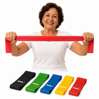 Kit com 5 Elásticos para Exercícios