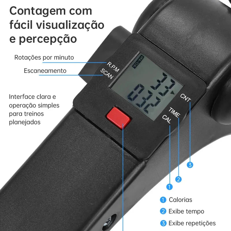 Ciclo Sênior Pro em uso - exercício cardiovascular em casa