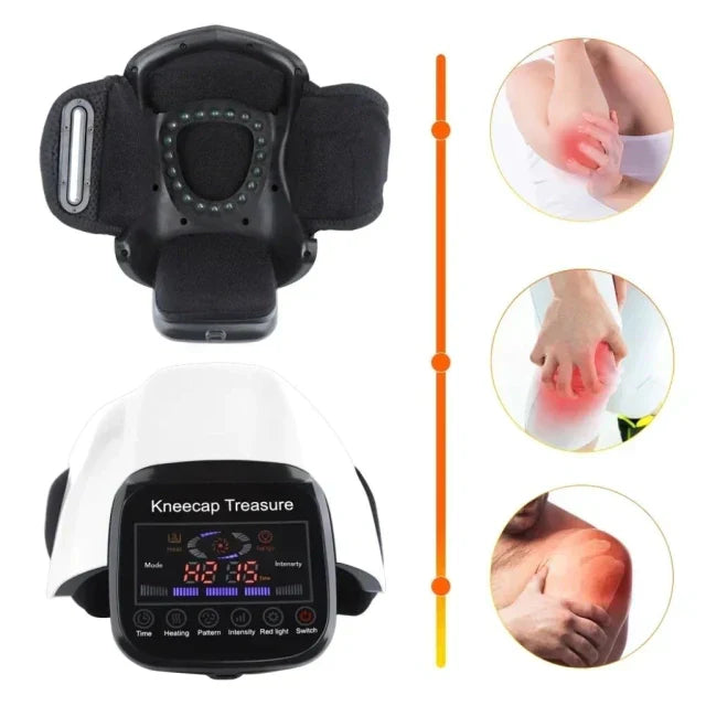 Massageador infravermelho para joelhos - alivia artrite e artrose